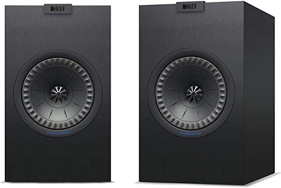 KEF Bookshelf Speaker (Q150, Speaker Pair, Black)