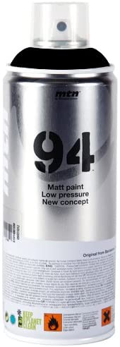 Montana Black MTN 94 Spray Paint, 400-Millilitre Matt