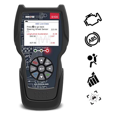 Innova 5100 Pro CarScan Code Reader / Scan Tool with Network Scan, Live Data & Bluetooth