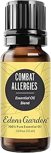 Edens Garden Combat Allergies Essential Oil Blend, 100% Pure & Natural Therapeutic Aromatherapy Blends 10 ml