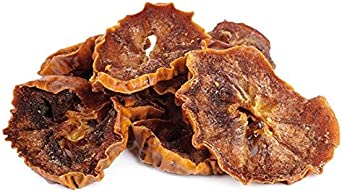 Organic Dried persimmons raw 1 kg Slices, unsweetened, unsulphured, Extra Soft, Naturally Sweet and Dark 1000g Bag