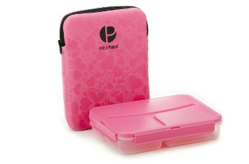 Stylish Sleeved Amazing LEAK-PROOF Lunch Box-Ideal Size For You 100 Food SAFE Easy To Clean And Dry