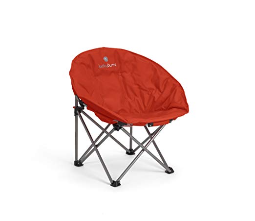 Lucky Bums Moon Camp Comfort Lightweight Durable Chair with Carrying Case