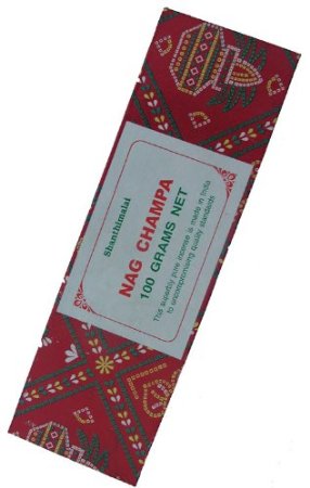 Red Nag Champa - 100 Gram Box - Shanthimalai Incense