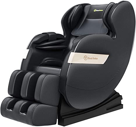 Real Relax Massage Chair Recliner with Zero Gravity, Full Body, Shiatsu Electric Massage, FDA Approved, Heat a