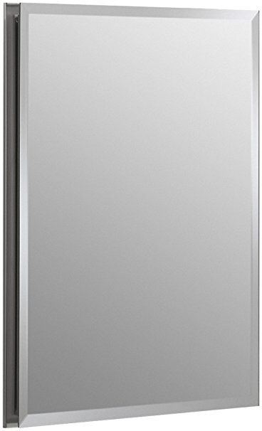 KOHLER K-CB-CLR1620FS Single Door 16-Inch W by 20-Inch H by 5-Inch D Aluminum Cabinet