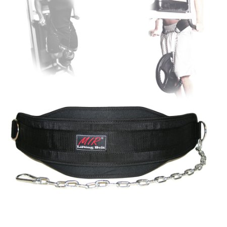 MIR Weight Lifting Dip Belt with chain