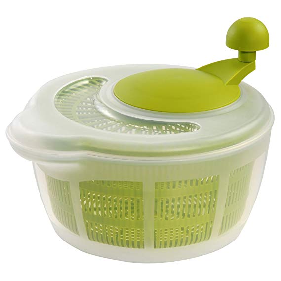 Westmark Germany Vegetable and Salad Spinner with Pouring Spout (Green/Clear)