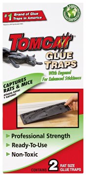 Tomcat Rat Size Glue Traps, 2-Pack (Eugenol Formula)