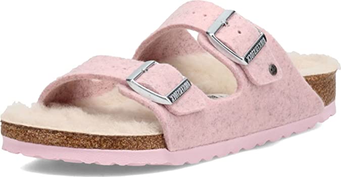 Birkenstock Unisex Arizona Happy Lamb Sandal