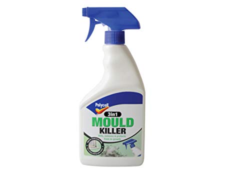 Polycell 3-in-1 Mould Killer Spray, 500 ml