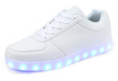 Joansam USB Charging LED Shoes Flashing Sneakers