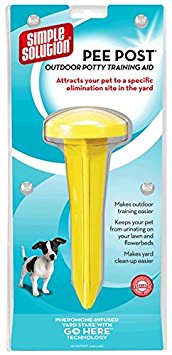 Simple Solution Pee Post Outdoor Dog Training Aid