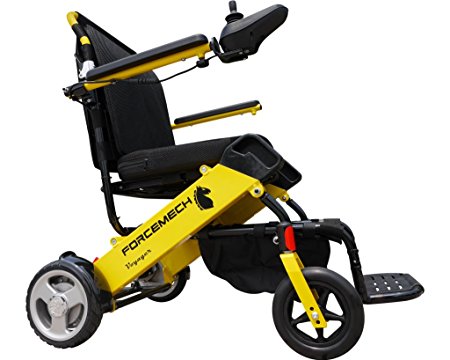 Forcemech Power Wheelchair - Voyager, Electric Folding Mobility Aid