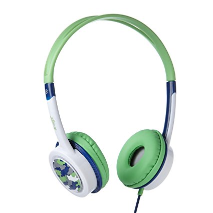 iFrogz IFLTRC-LE0 Little Rockers Headphones, Blue/Green