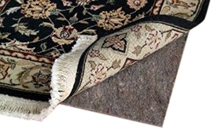 2' X 8' Ultra Plush Non-Slip Rug Pad for Hard Surfaces and Carpet