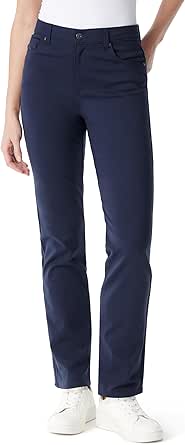 Gloria Vanderbilt Women's Amanda Ponte High Rise Knit Pant Standard