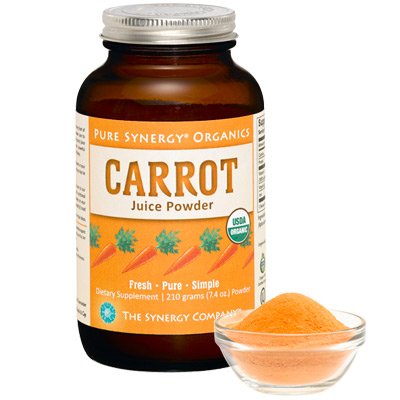 Pure Synergy Organics Carrot Juice Powder 7.4oz by The Synergy Company