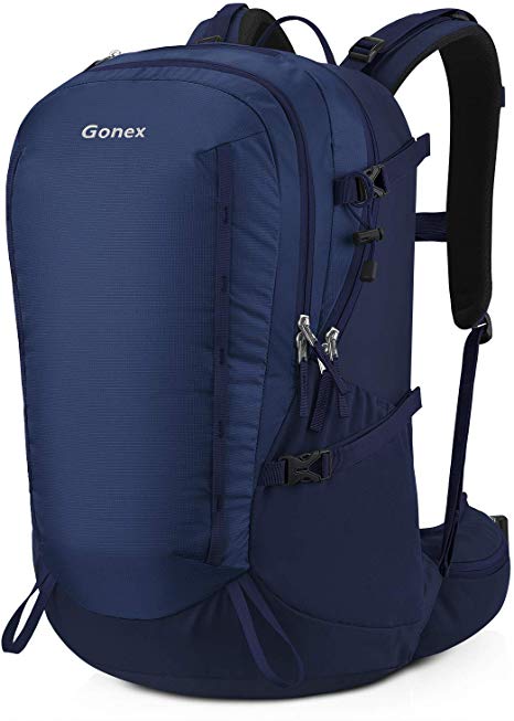 Gonex 40L Hiking Backpack, Outdoor Travel Backpack with Rain Cover for Climbing, Camping, Travelling