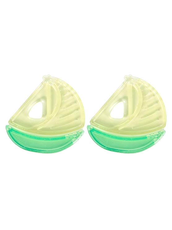 Mee Mee Multi-Textured Water Filled Teether, Yellow (Pack of 2)