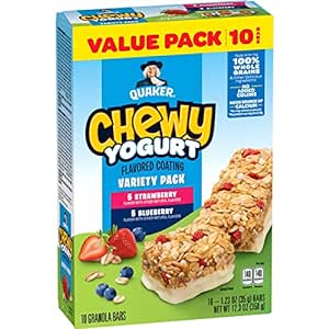 Chewy Yogurt Bars - Variety Pack 10ct