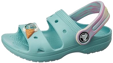 crocs Kids Unisex-Child Classic Embellished Sandal Slipper