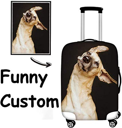 FOR U DESIGNS Custom Luggage Cover 18/20/24/28 Inch Suitcase Protective Cover