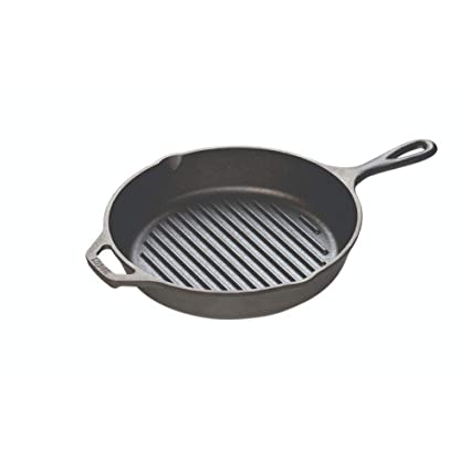 Lodge Logic Cast Iron Grill Pan - 10.25-Inch