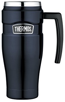 Thermos Stainless King Travel Mug, Midnight Blue, 470 ml