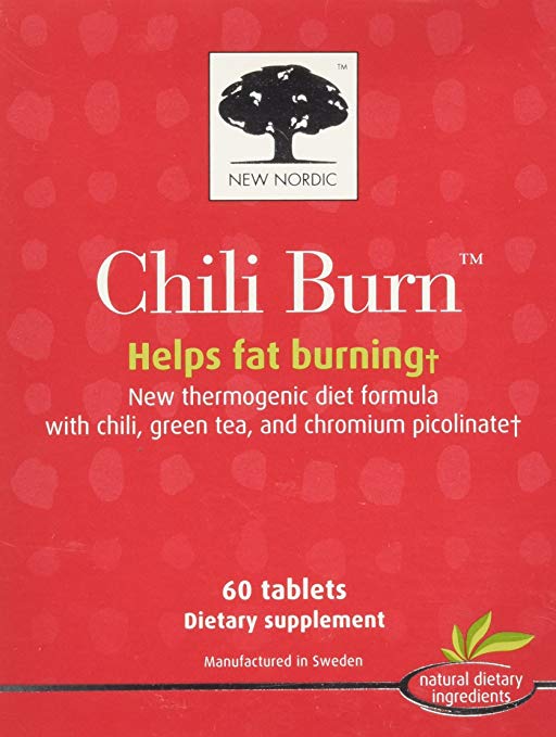 New Nordic Chili Burn Natural Fat Burner -- 60 Tablets