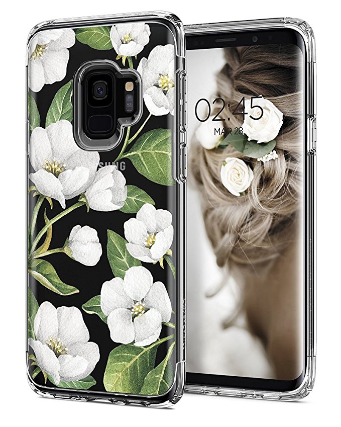 Ciel by CYRILL [Colette Collection] Galaxy S9 Case with Luxurious Design on Premium PC and TPU Dual-Layer for Samsung Galaxy S9 (2018) - Floral