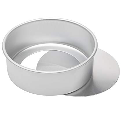 Ateco Aluminum Cake Pan with Removable Bottom, Round, 8 by 3-Inch