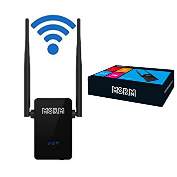 KUSDG MSRM 300Mbps Wireless-N WiFi Range Extender, 802.11b/g/n WiFi Repeater with 360 Degree Covering