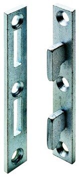 Wood Bed Rail Connecting Fittings, 4" Long, Set of 4