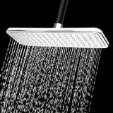 AKDY 13 Bathroom Rectangle Rainfall Style Chrome Finish Luxury Shower Head