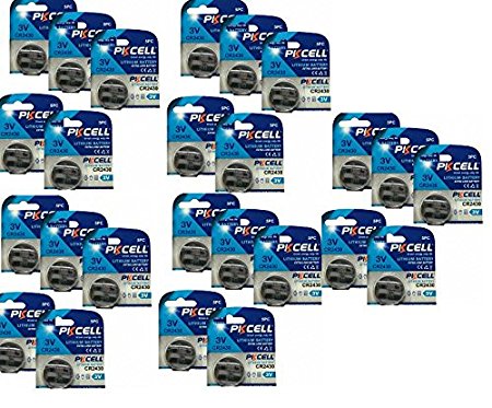 BlueDot Trading CR2430 Lithium Cell Battery, 25 Count (Packaging may vary)