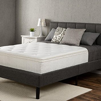 Zinus Sleep Master Euro Box Top Classic Spring 12 Inch Mattress, Twin