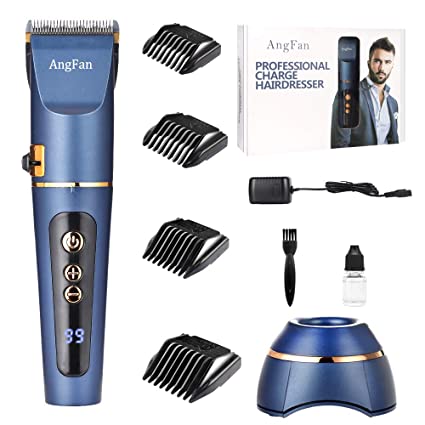 Hair Clippers For Men, 3 speed Cordless Hair Cutter For Men Barber Hair Trimmers, Clippers For Hair Cutting Haircut Barbers Trimmer Kit, Professional Hair Cut Machine Kit With Guide Combs Brush