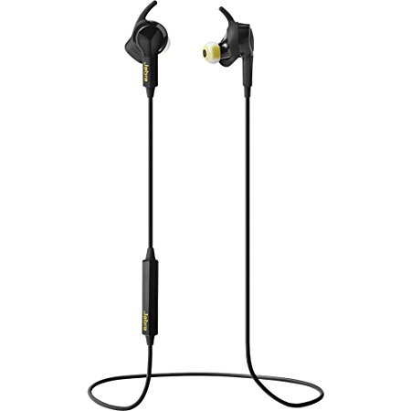 Jabra Sport Pulse Special Edition Wireless Bluetooth Stereo Earbuds with Built-In Heart Rate Monitor - Black