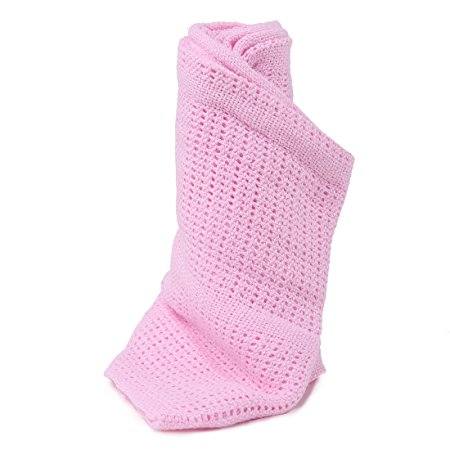 Niuniu Daddy Cellular Baby Blanket (Pink)