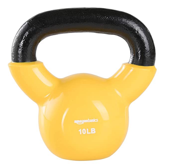 AmazonBasics Vinyl Kettlebell