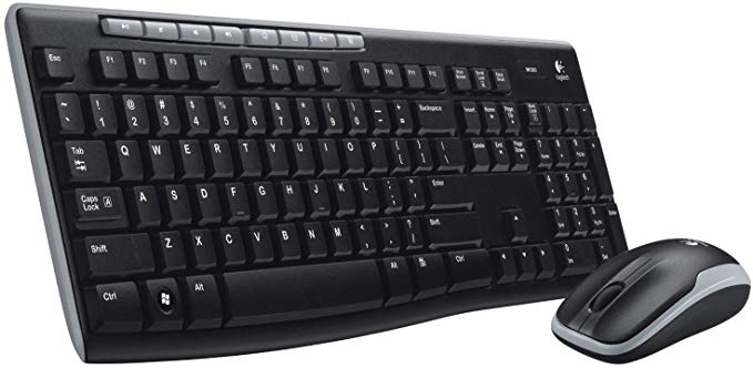 Logitech MK260 Wireless Desktop USB Keyboard Mouse Combo