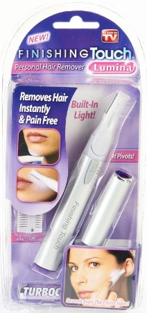 Finishing Touch Lumina Lighted Hair Remover with Pivoting Head