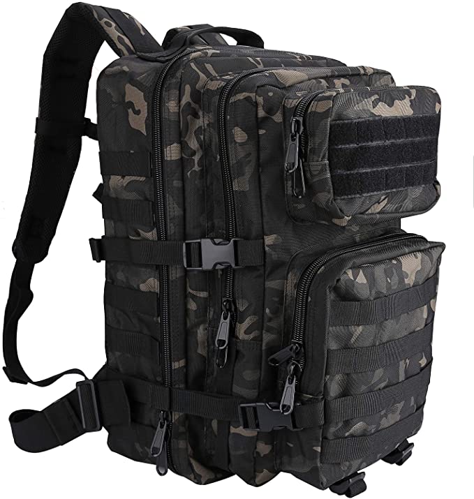 ProCase Tactical Backpack Bag 40L Large 3 Day Military Army Outdoor Assault Pack Rucksacks Carry Bag Backpacks