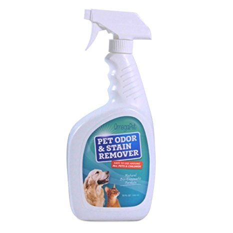 Urine Smell Remover - Enzyme Powered Odour Cleaner for Cats and Dogs - Carpet Cleaner   Pet Stain Remover - Delightful Linen Fresh Scent - Also Works in Cars, Laundry, and Clothes