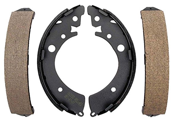 ACDelco 17576B Professional Bonded Rear Drum Brake Shoe Set