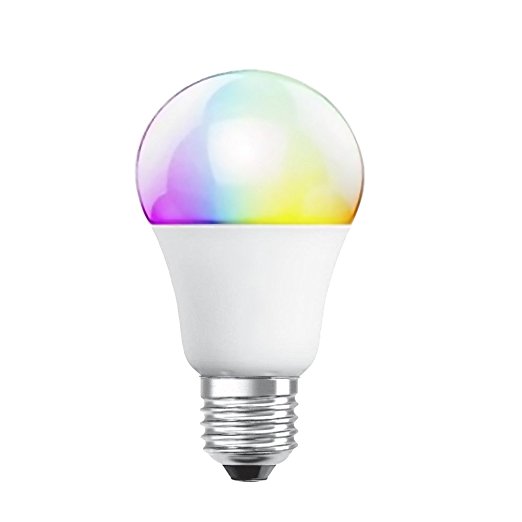 Smart LED Light Bulb,LUCKY CLOVER Wifi Light A19 Bulbs,60 W Equivalent,Dimmable Multicolored Color,No Hub Required,Smartphone Wireless Remote Control,Works with Amazon Alexa.