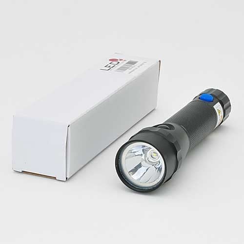 Ledwholesalers Dual Head 3 Watt Cree & 5 Gallium Indium Nitride 365 Nm Uv LED Ultra Violet 365 to 370 Nm LED 3 AAA Compact Flashlight 7368