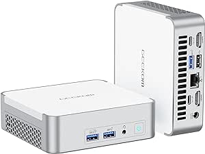 GEEKOM XT13 Pro Mini PC, 13th Gen Intel i7-13620H NUC13 Mini Computers(10C/16T Up to 4.9GHz), 32GB DDR4 RAM & 1TB PCIe Gen 4 SSD Mini Desktop Computer 8K UHD/Quad Display/USB4.0/WiFi 6E/BT5.2/2.5G LAN