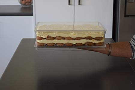 Delicake Cakeware, All in One Rectangle No Bake Master, Preparing, Setting, Serving.